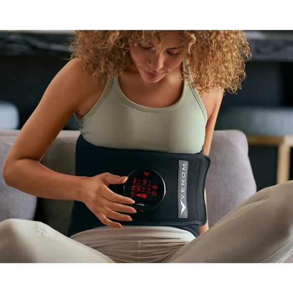 SEALED Hyperice Venom Back Wrap - Advanced Heat, Vibration, Massage Severe Pain - Picture 7 of 15